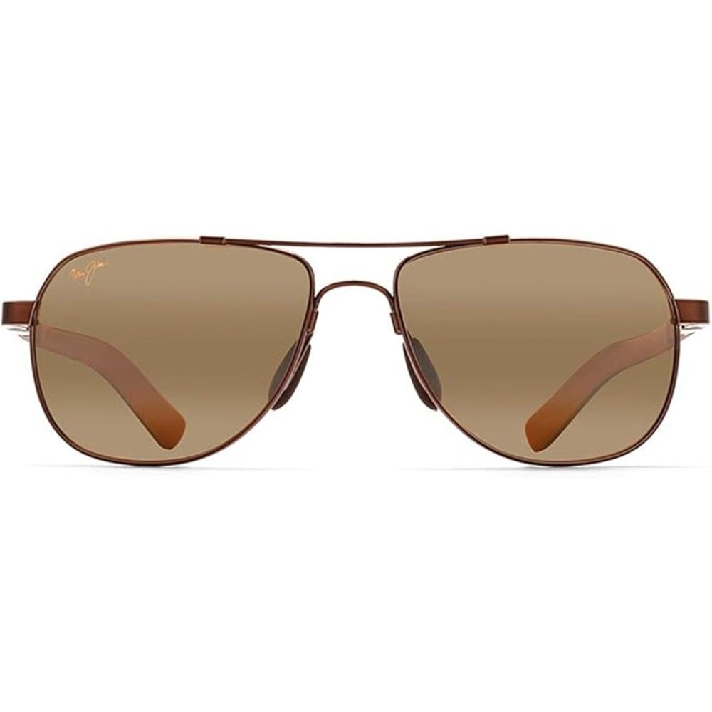 NWT Maui Jim Unisex Polarized Aviator Sunglasses, Medium